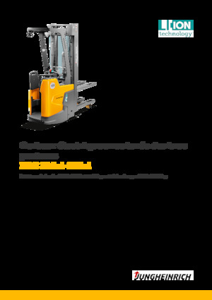 Vezetőállásos raklapemelők Jungheinrich ERC 214zi