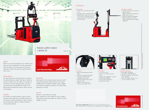 Vezetőállásos raklapemelők Linde L-MATIC AC