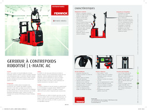 Vezetőállásos raklapemelők Linde L-MATIC AC