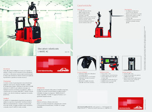 Vezetőállásos raklapemelők Linde L-MATIC AC