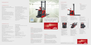 Gyalogkiséretű raklapemelák Linde L16AP Std.