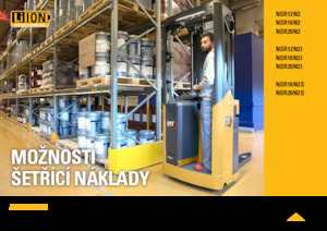 Vezetőállásos raklapemelők Caterpillar NSR20N2S