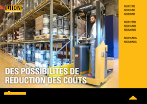 Vezetőállásos raklapemelők Caterpillar NSR20N2S