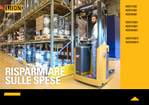 Vezetőállásos raklapemelők Caterpillar NSR20N2S