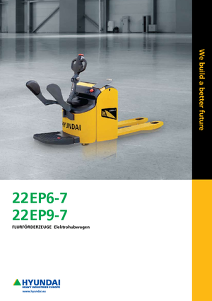Vezetőállásos villástargoncák Hyundai 22 EB 9-7