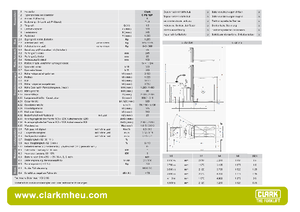 Vezetőállásos villástargoncák Clark CPS 15 P