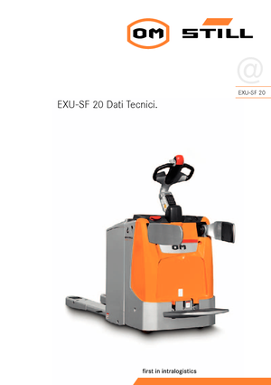 Gyslogkiséretű villástargoncák Still EXU-SF 20