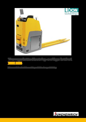 Vezetőüléses villástargoncák Jungheinrich ESE 533