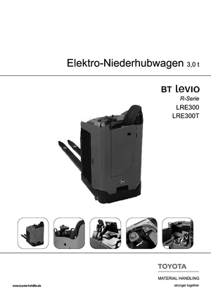 Vezetőüléses villástargoncák BT LRE 300 