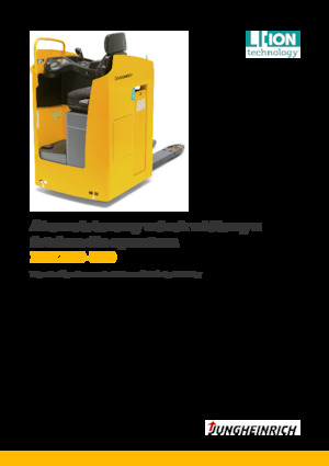 Vezetőüléses villástargoncák Jungheinrich ESE 220