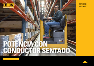 Vezetőüléses villástargoncák Caterpillar NPS20N2
