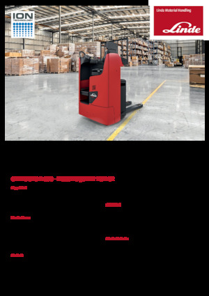 Vezetőüléses villástargoncák Linde T20RW