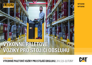 Vezetőállásos villástargoncák Caterpillar NPR30N2