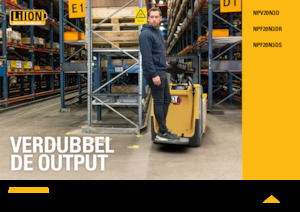 Vezetőállásos villástargoncák Caterpillar NPV20N3D