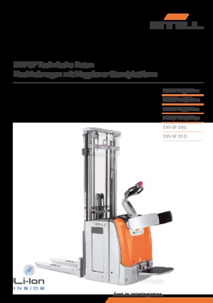 Gyalogkiséretű raklapemelák Still EXV-SF 20