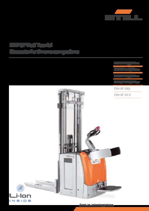 Gyalogkiséretű raklapemelák Still EXV-SF 20