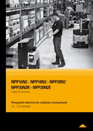 Vezetőállásos villástargoncák Caterpillar NPP20N2R