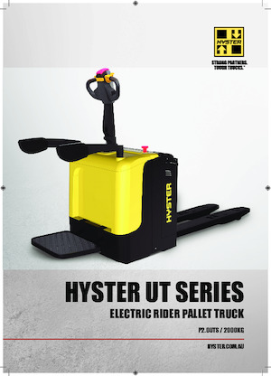 Vezetőállásos villástargoncák Hyster P2.0UTS