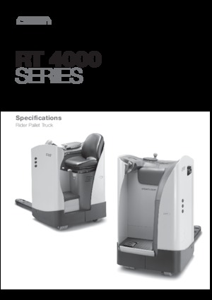 Vezetőállásos villástargoncák Crown RT 4020-45