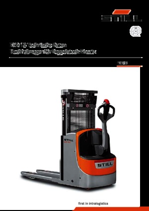 Gyalogkiséretű raklapemelák Still EXD 18 L