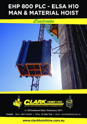 Ipari csörlők Electroelsa ELSA H10