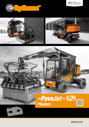 Burkolattertő gépek Optimas PaveJet  S 24