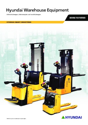 Gyalogkiséretű raklapemelák Hyundai 15 ES