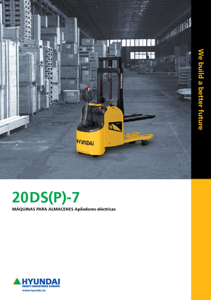 Gyalogkiséretű raklapemelák Hyundai 20 DS 7