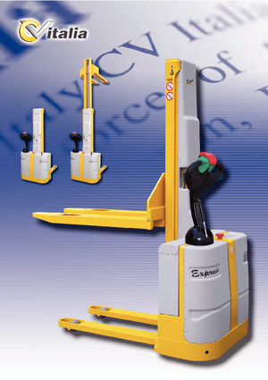 Gyalogkiséretű raklapemelák CVitalia Bigger 16