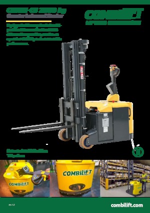 Gyalogkiséretű raklapemelák Combi-Lift Combi CS 2000