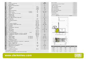 Gyalogkiséretű raklapemelák Clark CPS 12 L ac