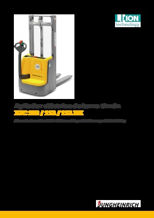 Gyalogkiséretű raklapemelák Jungheinrich EJC 112 RK 