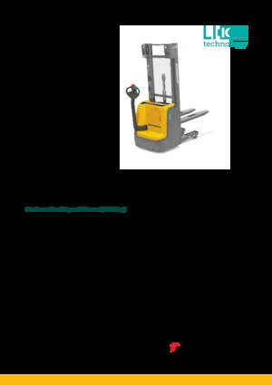 Gyalogkiséretű raklapemelák Jungheinrich EJC 112 RK 