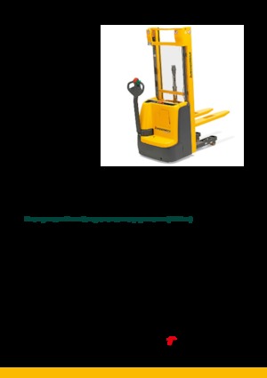 Gyalogkiséretű raklapemelák Jungheinrich EJC 112 RK 