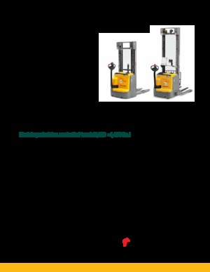 Gyalogkiséretű raklapemelák Jungheinrich EJC 214b