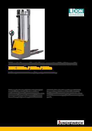 Gyalogkiséretű raklapemelák Jungheinrich EJC 110n