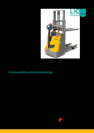 Gyalogkiséretű raklapemelák Jungheinrich EJD 118