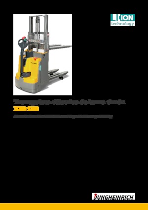 Gyalogkiséretű raklapemelák Jungheinrich EJD 118