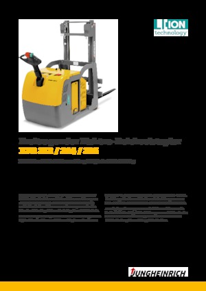 Gyalogkiséretű raklapemelák Jungheinrich EJG 212