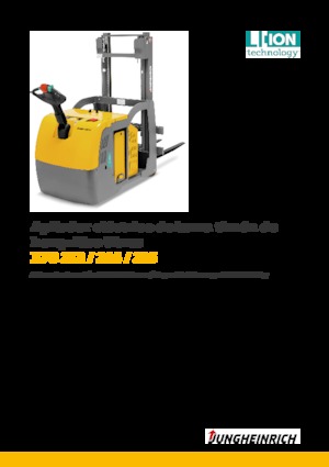 Gyalogkiséretű raklapemelák Jungheinrich EJG 212