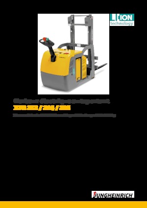 Gyalogkiséretű raklapemelák Jungheinrich EJG 212