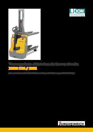 Gyalogkiséretű raklapemelák Jungheinrich EMD 115i