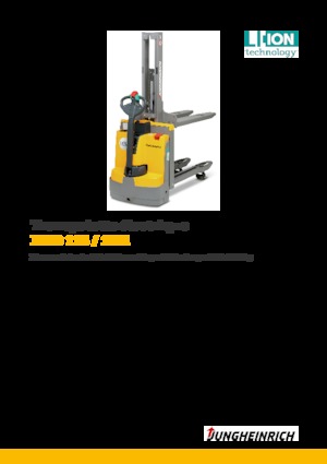 Gyalogkiséretű raklapemelák Jungheinrich EMD 115i