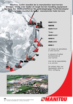 Gyalogkiséretű raklapemelák Manitou ES 820 FR