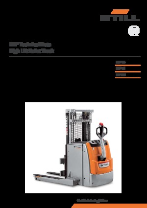 Gyalogkiséretű raklapemelák Still EXP 20