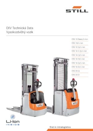 Gyalogkiséretű raklapemelák Still EXV 16