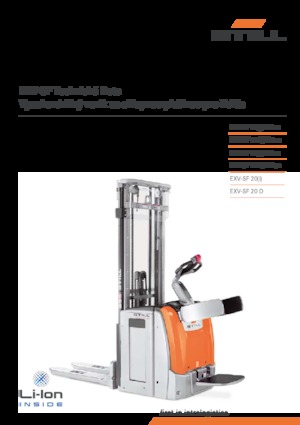 Gyalogkiséretű raklapemelák Still EXV-SF 16i