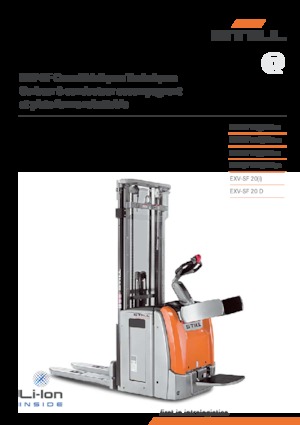 Gyalogkiséretű raklapemelák Still EXV-SF 16i