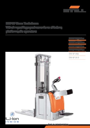 Gyalogkiséretű raklapemelák Still EXV-SF 16i