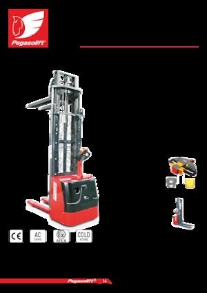 Gyalogkiséretű raklapemelák Pegasolift PL 16